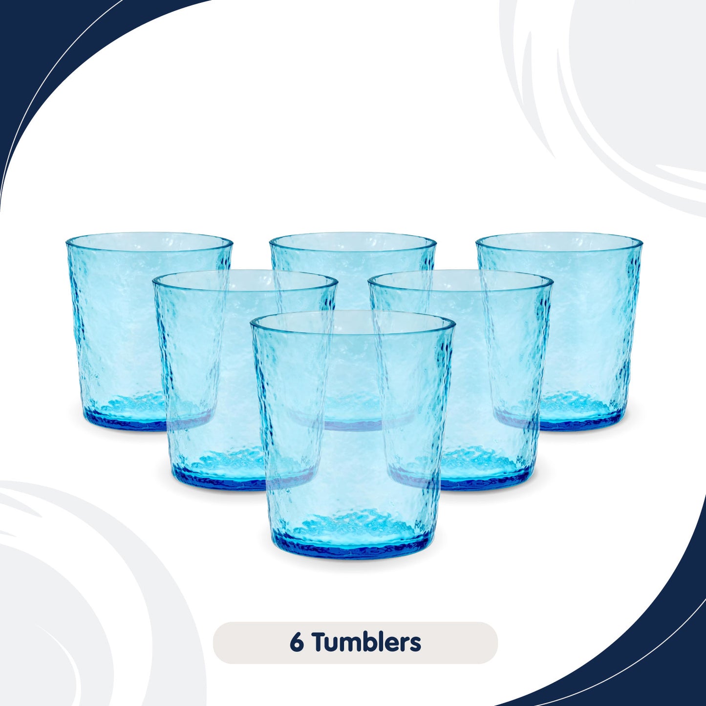 Lulworth Acrylic Hammered Small Tumbler