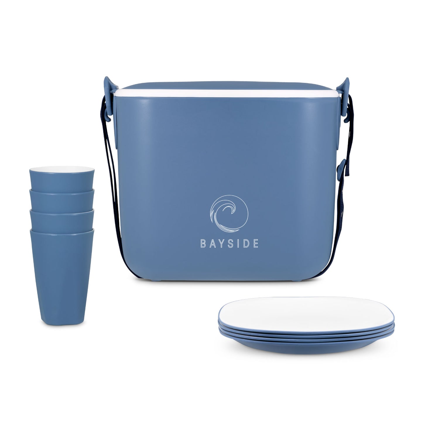 Blue Pool Insulated Cooler Box Picnic SET
