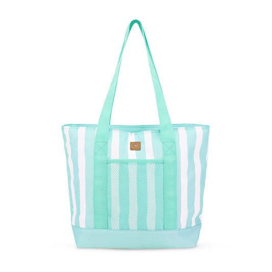 Whitesands Striped Tote Cool Bag