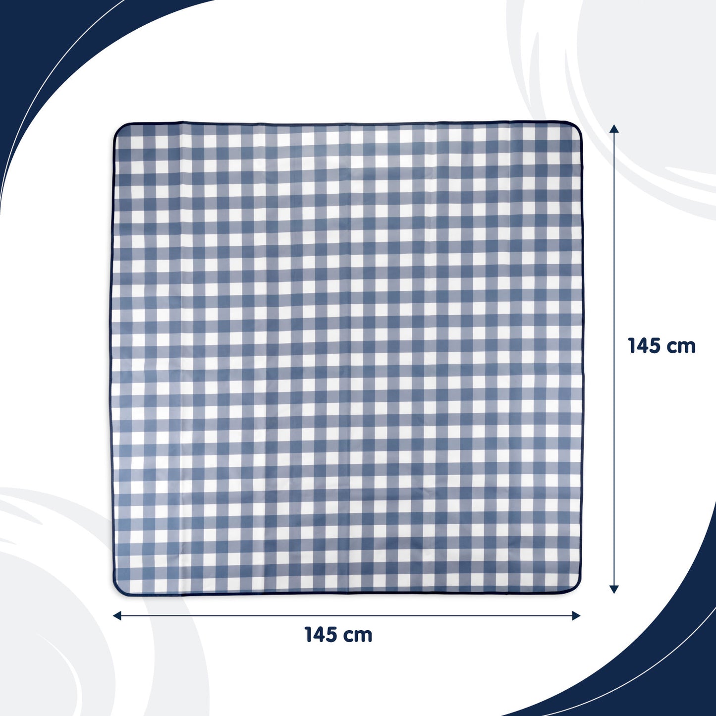 Blue Pool  2-in-1 Picnic Blanket and Tablecloth