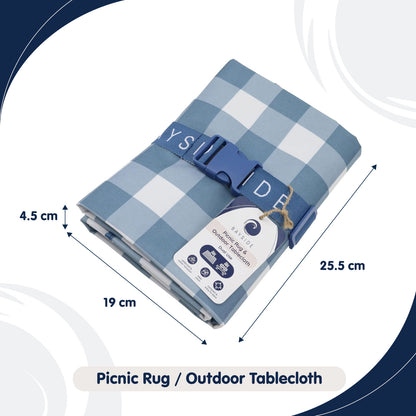Blue Pool  2-in-1 Picnic Blanket and Tablecloth