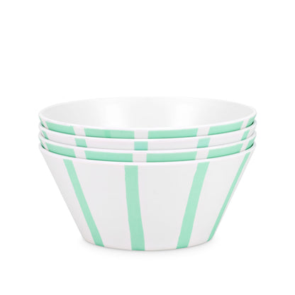 Thurlestone Set of 4 Striped Bowls (RPET)