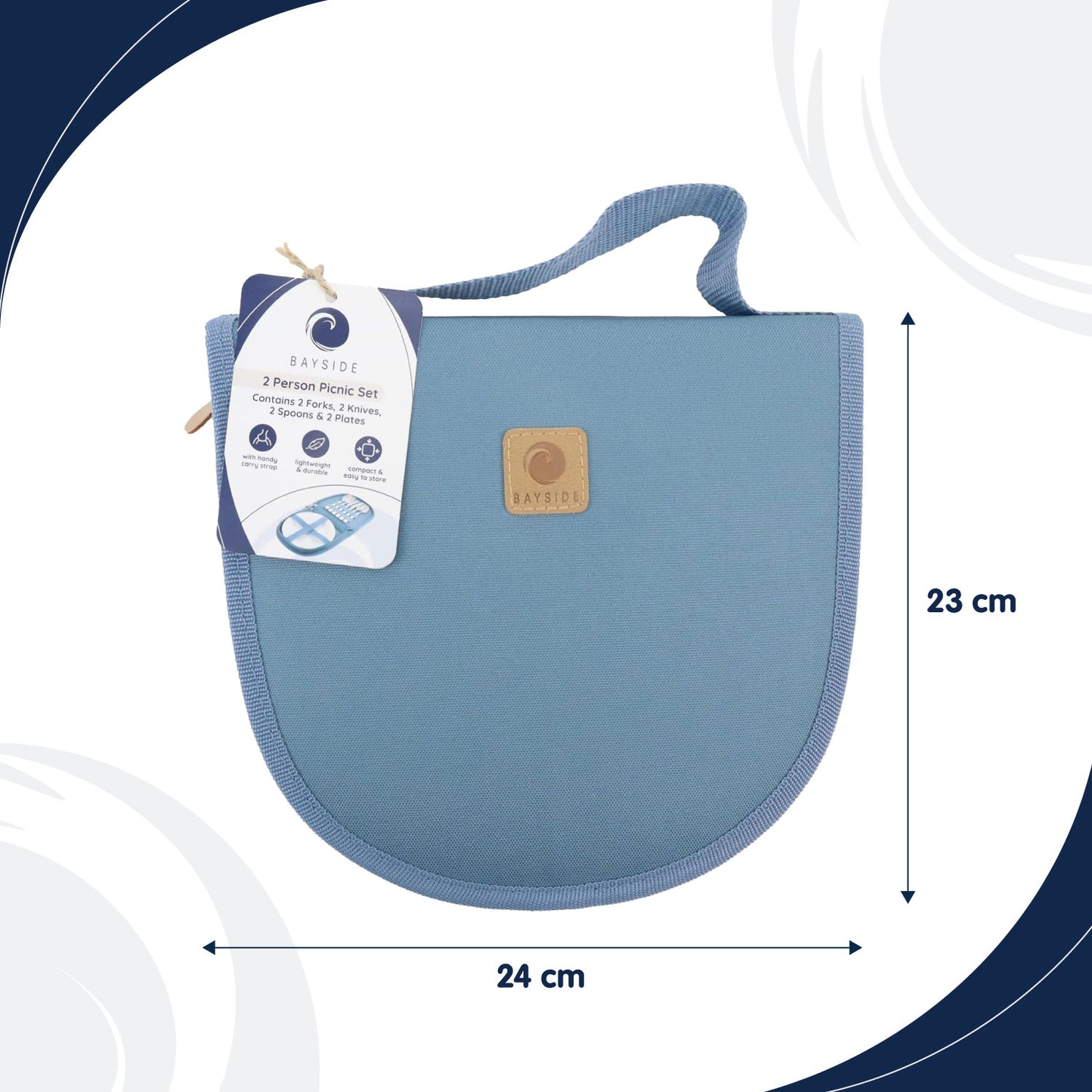 Blue Pool 2 Person Picnic SET