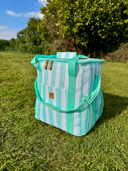 Whitesands Striped Family Cool Bag