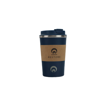 Restore Relax Stainless Steel Insulated Coffee/Travel Mug 350ml