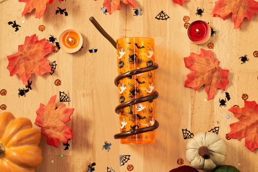 Halloween Twisty Straw Cup