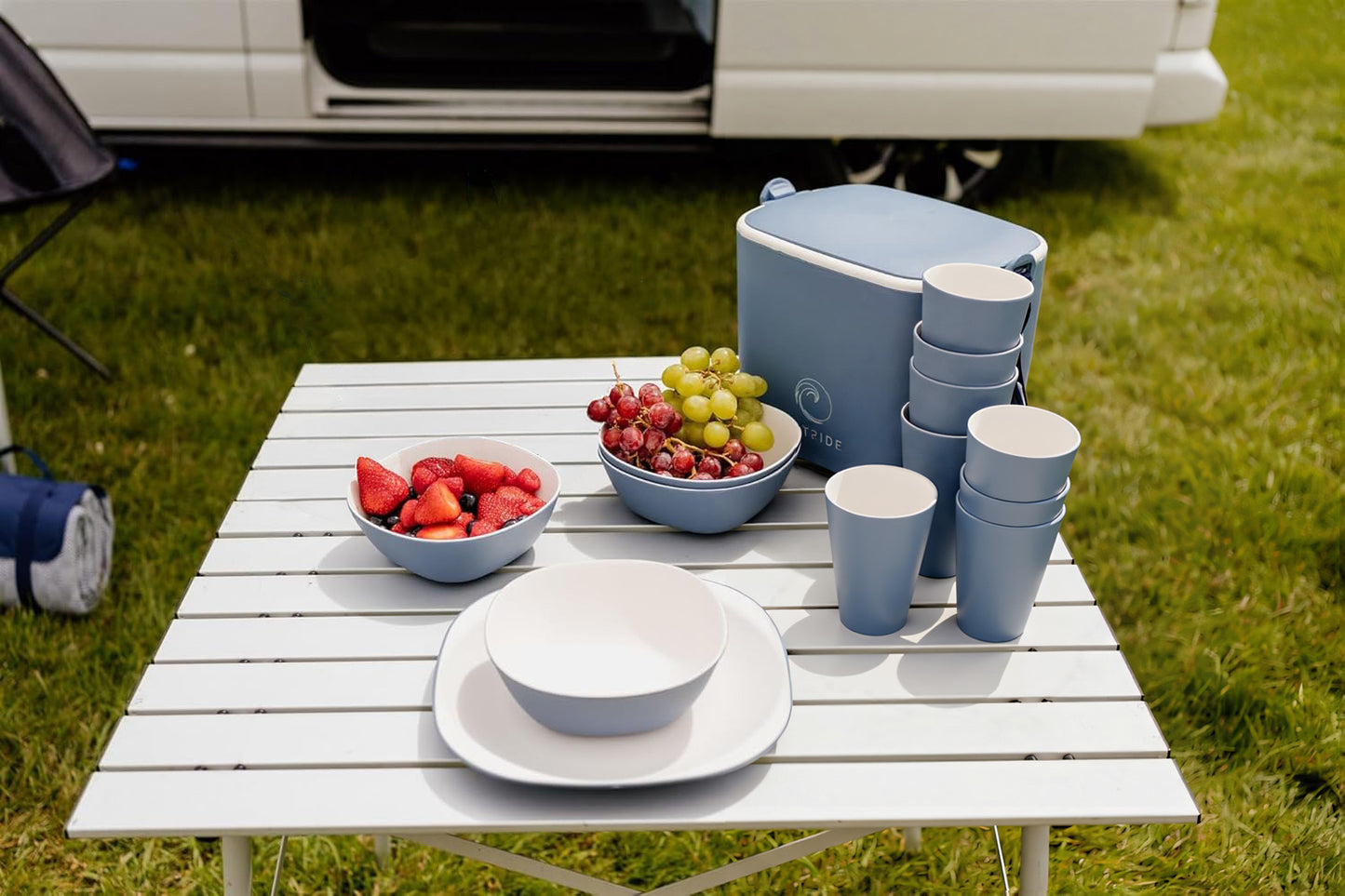 Blue Pool Insulated Cooler Box Picnic SET