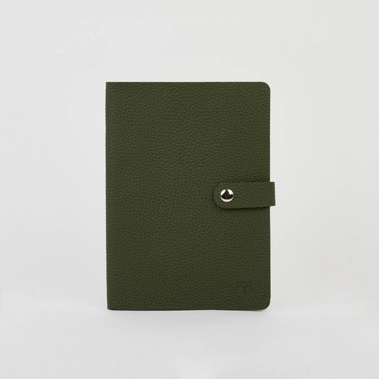 a5 nicobar notebook olive green