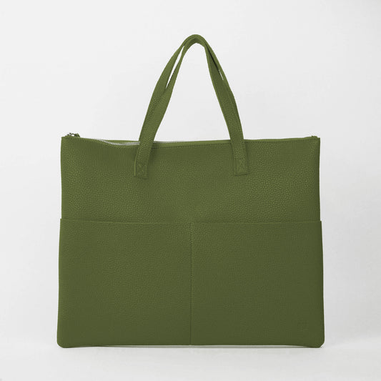 tucuman tote bag olive green
