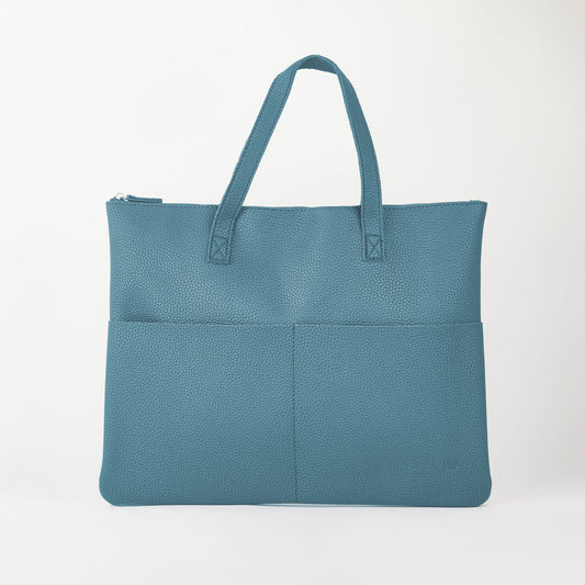 Teal Tucuman Tote Bag